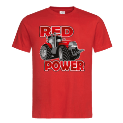 TS Kinder T-shirt Red Power grijs