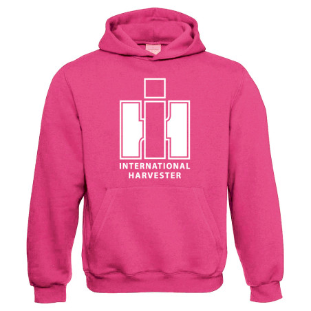 International Harvester Dames Sweater Hooded Pink