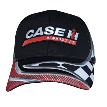 Case IH Borduur logo Racing Design Red