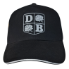 DAVID BROWN Cap / Zwart met grijze logo