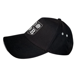 DAVID BROWN Cap / Zwart met grijze logo