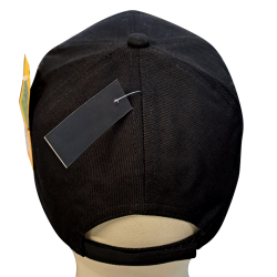 DAVID BROWN Cap / Zwart met grijze logo