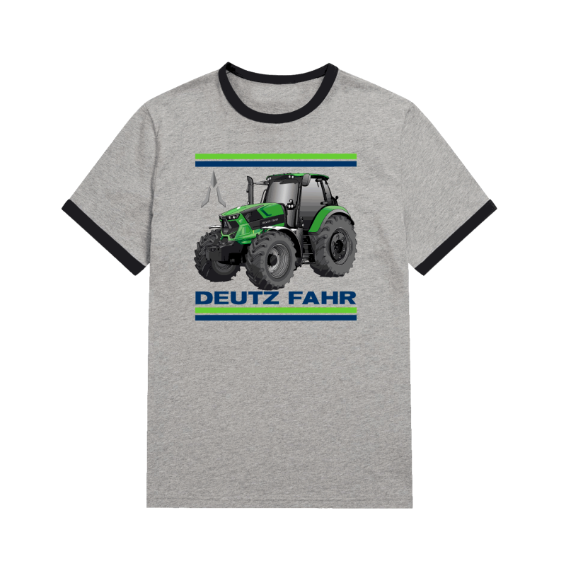 Deutz-Fahr T-shirt Retro Ringer  Volw