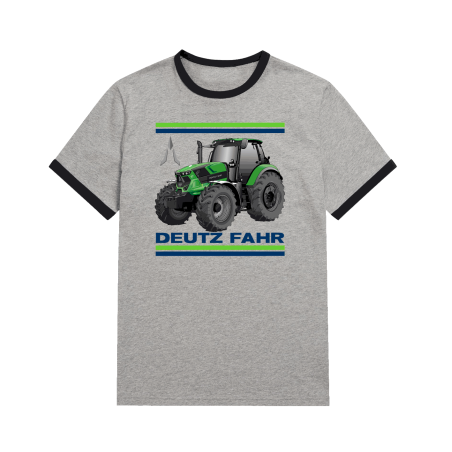 Deutz-Fahr T-shirt Retro Ringer  Volw