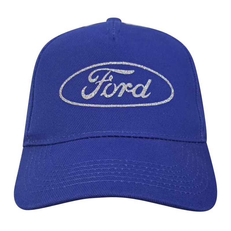 FORD Glitter Blauw Cap