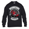 International Harvester Tractor Sweater Crew Kinder rood