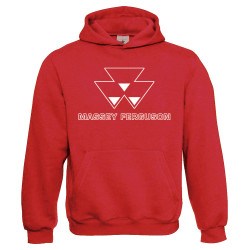 Massey Ferguson Oude logo Sweater Hooded rood