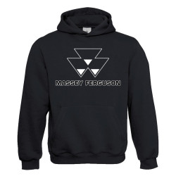 Massey Ferguson Oude logo Kinderen Sweater Hooded Zwart