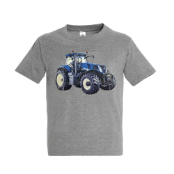 New Holland tractor Kids T-Shirt