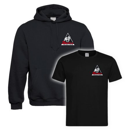 Dieselross sweater hooded plus T-shirt