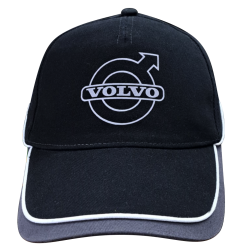Volvo Cap zwart grijs