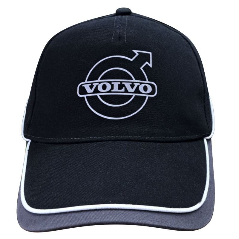 Volvo Cap zwart grijs