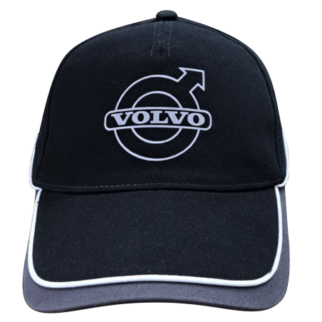 Volvo Cap zwart grijs