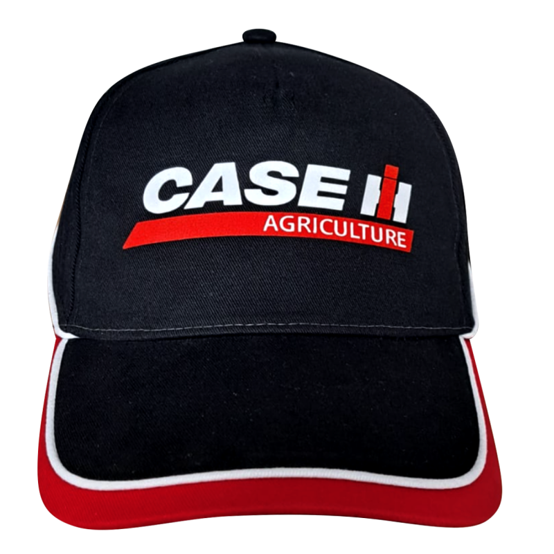 Case zwart/rood cap
