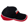 Case zwart/rood cap