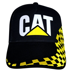 CAT Grand Prix zwart/geel Cap