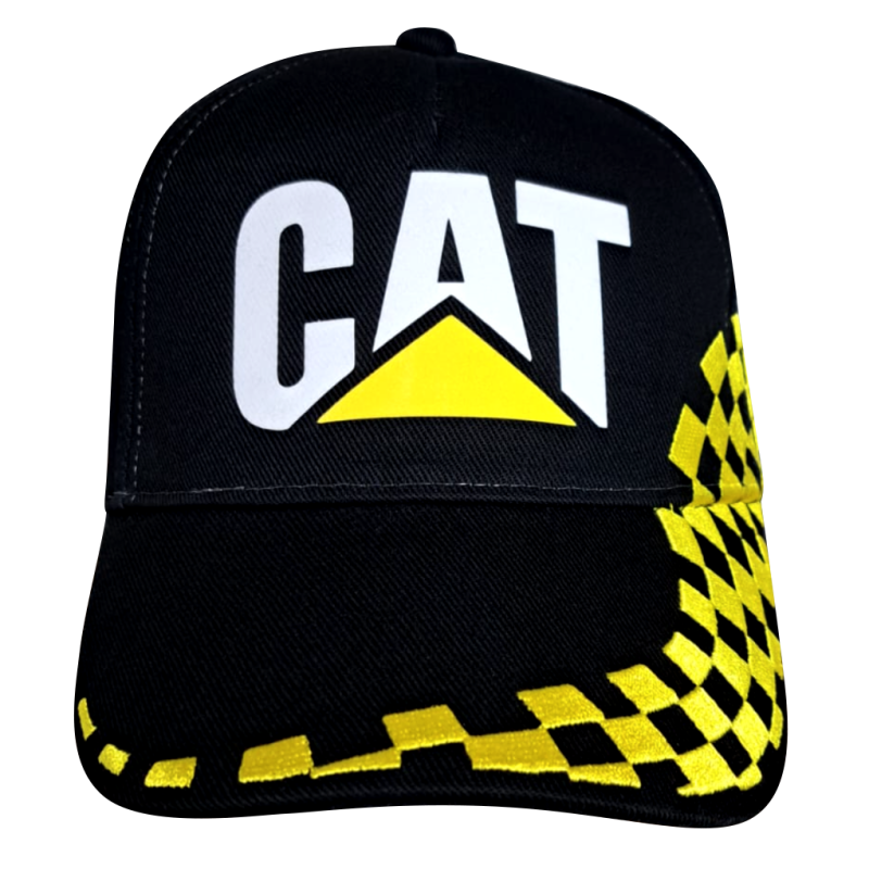 CAT Grand Prix zwart/geel Cap