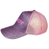 Fendt Glitter roze cap kids
