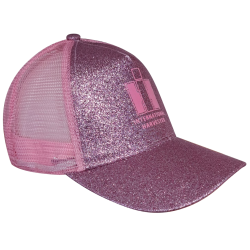 International Harvester glitter roze - Kinder cap