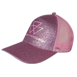 Massey Ferguson glitter roze - Kinder cap