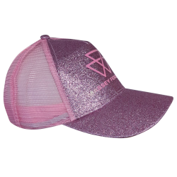 Massey Ferguson glitter roze - Kinder cap