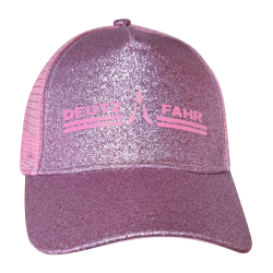 Deutz Fahr glitter roze - Kinder cap