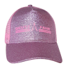 Deutz Fahr glitter roze - Kinder cap