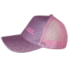 Deutz Fahr glitter roze - Kinder cap