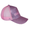 Deutz Fahr glitter roze - Kinder cap
