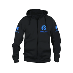 New Holland Zipper Borduur Bl Logo Volw