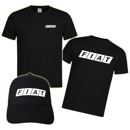 FIAT - heren cap met T-shirt