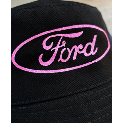 FORD Dames Vissershoedje – Roze Glitter