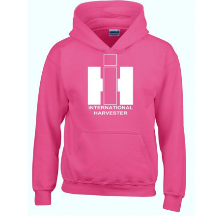 International Harvester Dames Sweater Hooded Pink