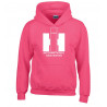 International Harvester Kinder Sweater Hooded Pink
