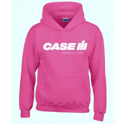 Case sweater hooded pink volwassenen