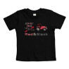 T-shirt Color me Black & Red