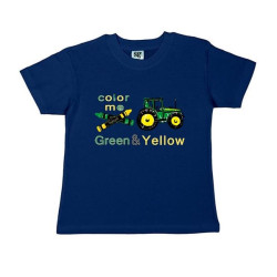 T-shirt Color me Green & Yellow